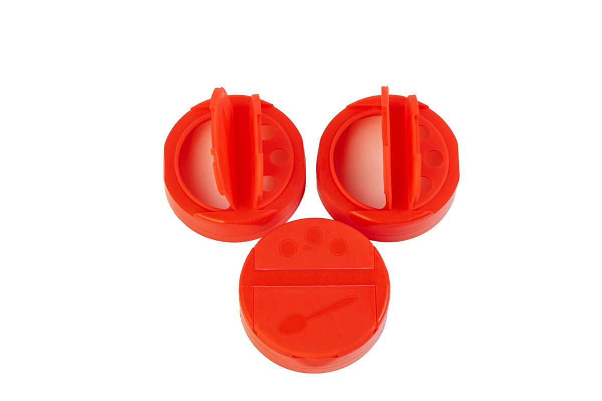 63mm double opening 3-hole butterfly cover